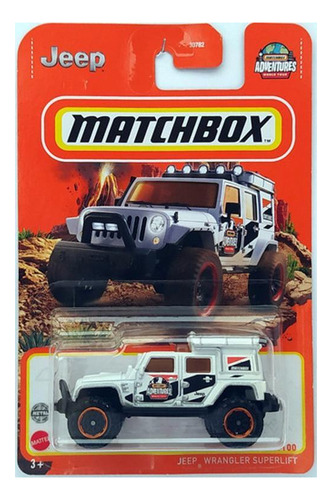 Matchbox Jeep Wrangler Superlift Hfp84 2022