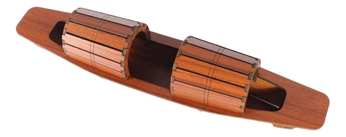 Barco De Madera Clásico 3d Puzzle Juguetes Centro De Mesa B