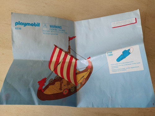 Imagen 9 de 10 de Playmobil Barco Vikingo