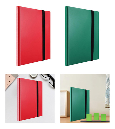 2 Piezas 432 Carpeta De Bolsillo Para Tarjetas Carpeta De