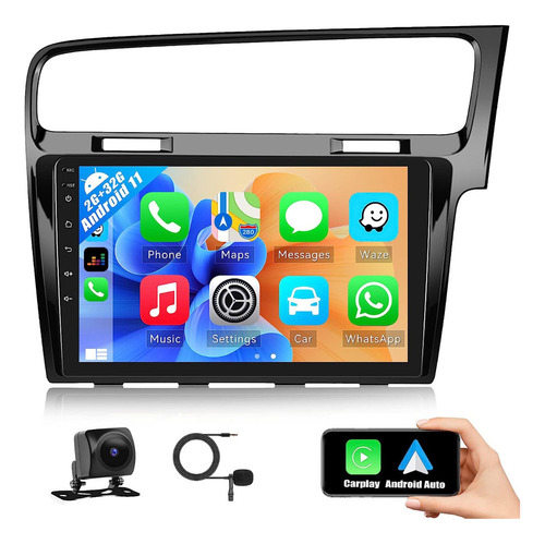 Estéreo De Coche Android 11 For Vw Golf 7 Mk7 2013-2020