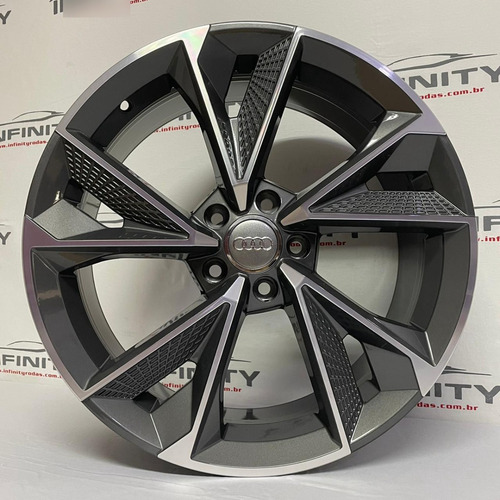 Imagem 9 de 9 de 4 Roda 20 Audi Rs7 5x112 Tt Ttrs A4 Avant Et40 A21 Gd Raw