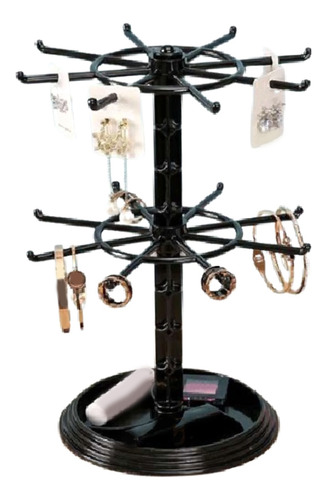 Asd Organizador De Joyas Giratorio De 2 Niveles, Soporte