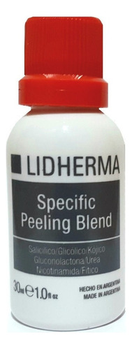 Gel Specific Peeling Blend Lidherma para piel grasa de 30mL