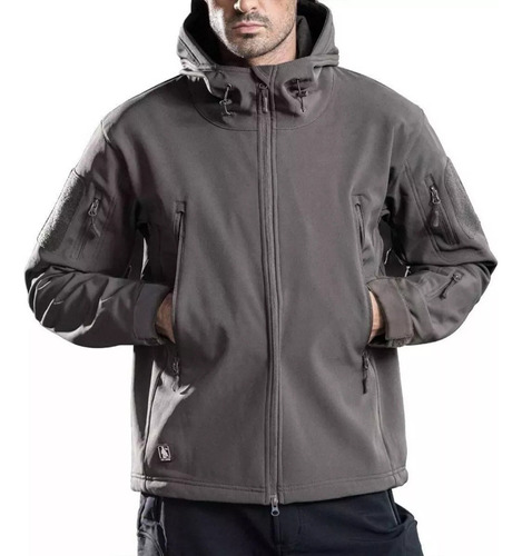 Chaqueta Táctica Militar De Piel De Tiburón Suave Para Hombre