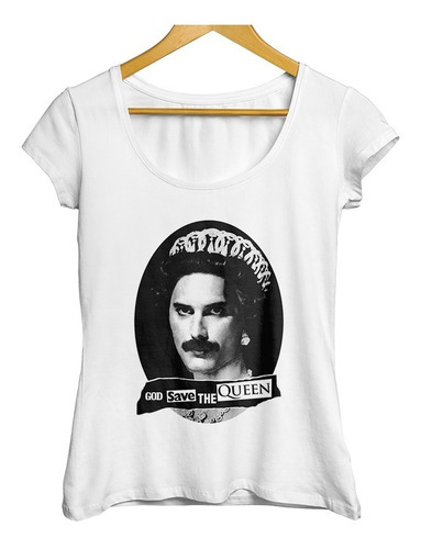 Remera Freddie Mercury Retrato Vintage Colores Vibrantes