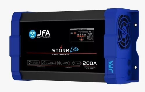 Fonte Carregador Jfa Storm Lite 200a Bivolt - 12v