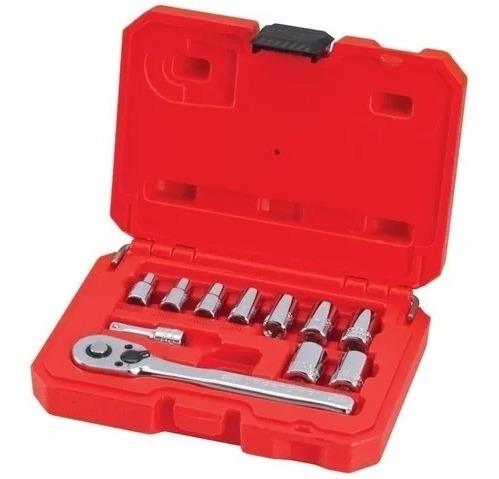 Juego De Dados Estándar Y Matraca De 1/4'' Craftsman® 11pzs