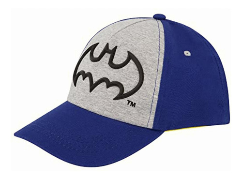 Dc Comics Gorra De Béisbol, Batman Ajustable Para Niños De