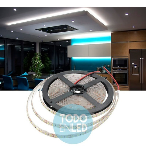 Tira Cinta Led 2835 5mt Exterior Ip45 12v Linea Profesional