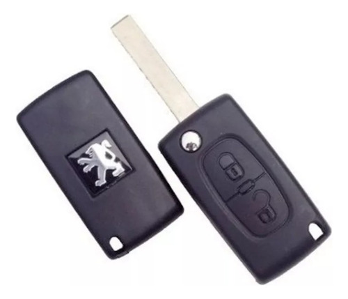 Carcasa Llave Navaja Peugeot 2 Bot 307 308 C/portapila