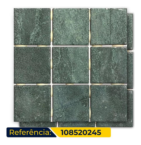 Revestimento Cerâmico Ceral Sancho Green 10x10cm Cx2,07m² Coloridos