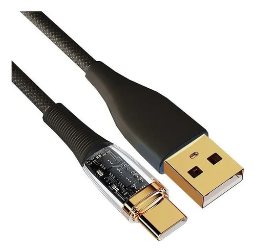 Cable Datos Carga Súper Rápida Usb-a A Usb-c 2m 120w 6a