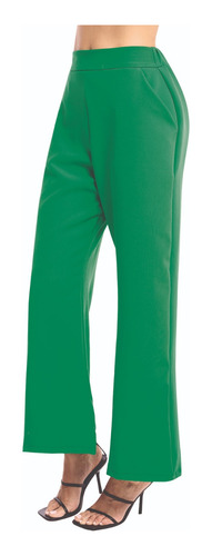 Pantalon Fashion Corte Recto Para Mujer Devendi