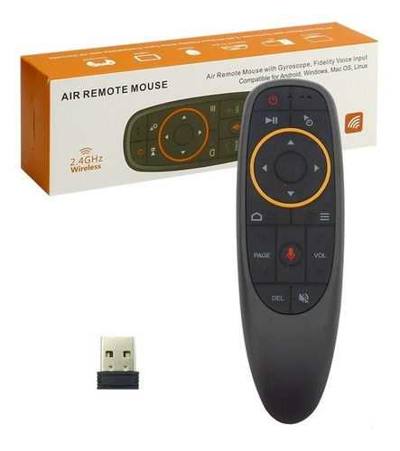  Air Mouse Para Smart Tv, Tv Box,  Inteligente C/giroscopio