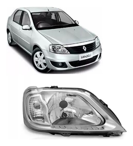 Optica Renault Logan 2007 A 2010 Cromada Valeo Original Dere