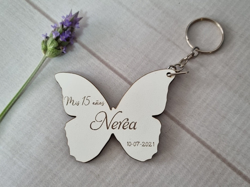 Llaveros Mariposa Personalizados Souvenir X 50