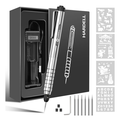 Bolígrafo De Grabado Eléctrico Hardell 37000rpm Usb