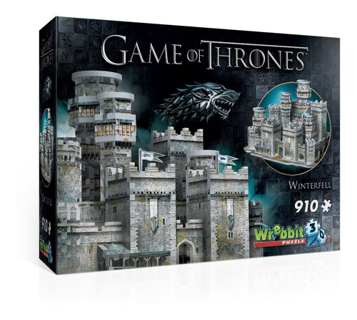 Winterfell Puzzle 3d Game Of Thrones - Wrebbit3d