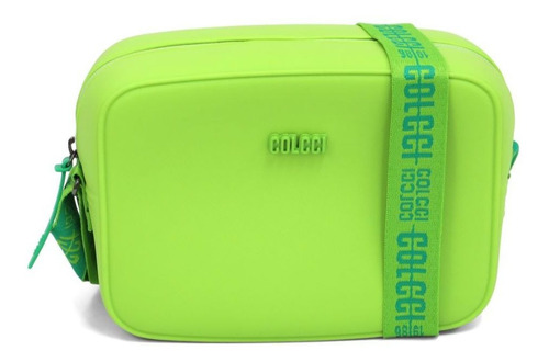 Bolsa Colcci Xangai Logomania Feminina Verde