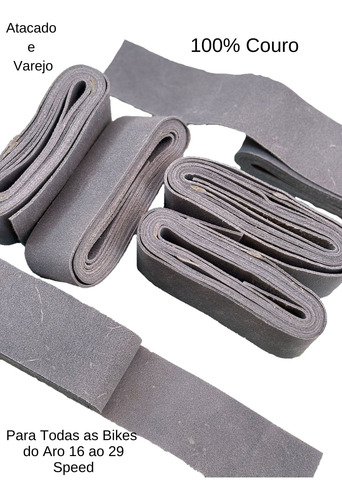 Fita Antifuro Em Couro Kit 50 Uni(25 Pares) P/bicicletas