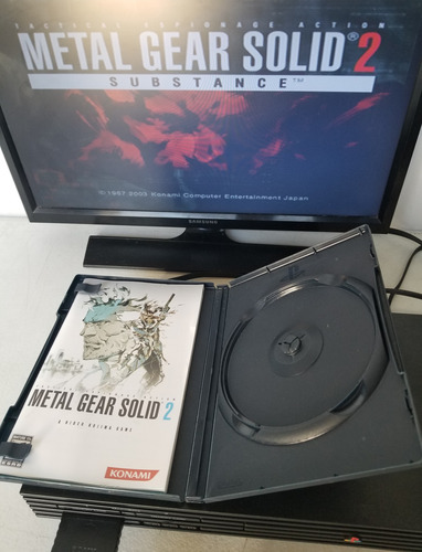 Metal Gear Solid 2 Para Play 2 Formato Fisico Original (Usado)
