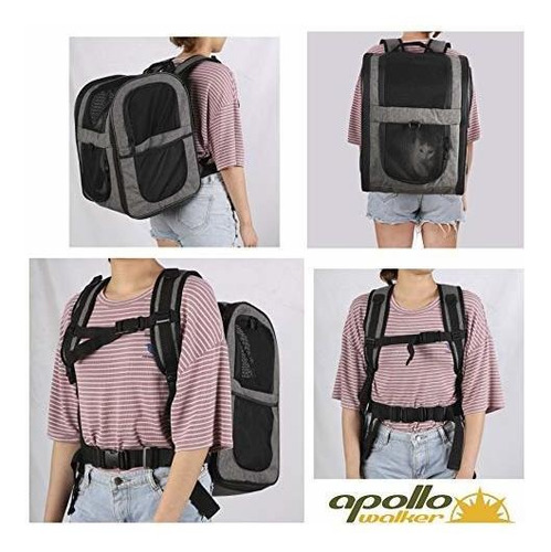 Apollo Walker Mochila Para Transporte Mascotas Para Gatos Y