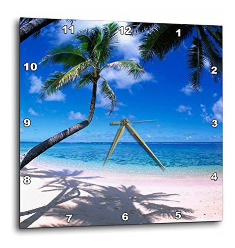 Reloj De Pared Kaaawa Beach, Oahu, Hawaii - 10 Pulgadas