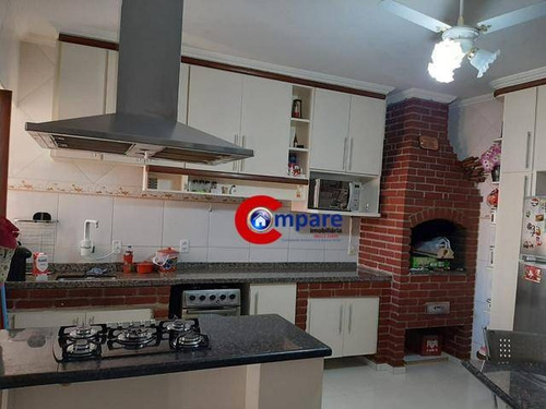 Sobrado Com Piscina, 2 Dormitórios (suítes) À Venda, 125 M² Por R$ 640.000 - Jardim Pinhal - Guarulhos/sp - So2210