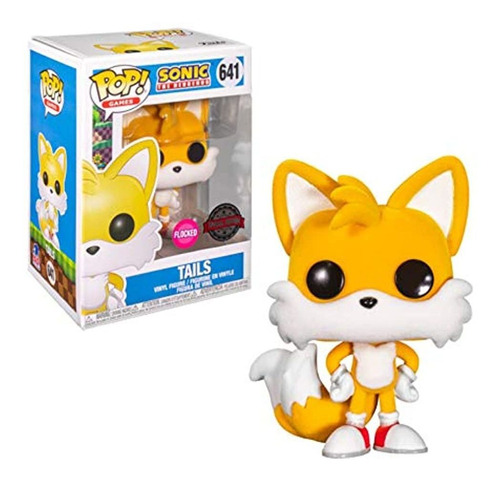 Figura De Accion Funko Pop! Sonic Tails 641 Flocked Target