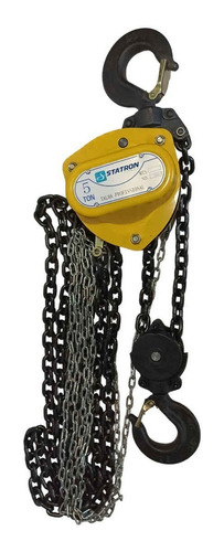 Talha De Corrente 5ton X 3mt Profissional 5000kg 3metros