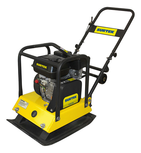 Placa Compactadora 6,5 Hp, 15 Kn, Motor Loncin Surtek