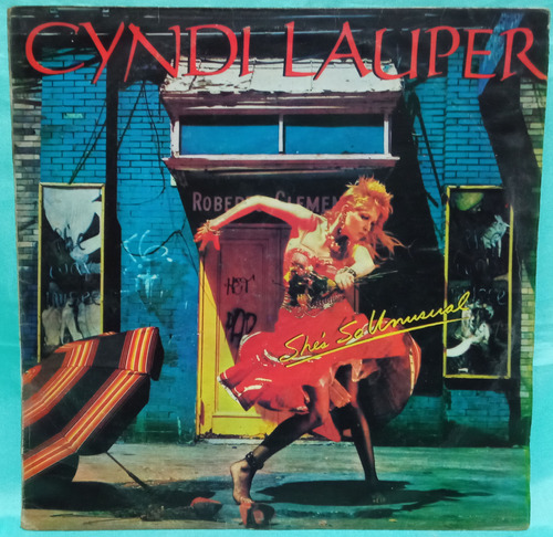 O Cyndi Lauper Lp She's So Unusual 1983 Peru Ricewithduck
