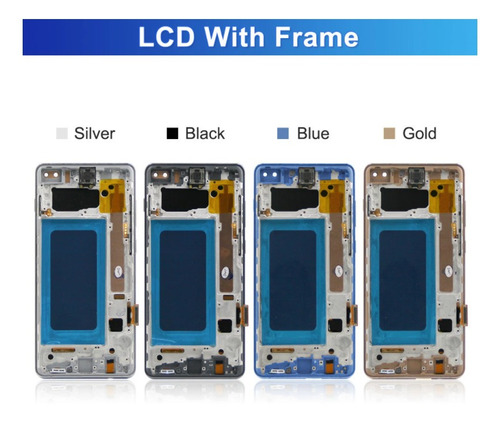 Imagen 5 de 6 de Pantalla Lcd+marco Compatible Con Samsung S10 Plus S10+ G975