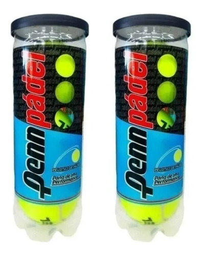 2 Tubos Pelotas Paddle Penn Padel