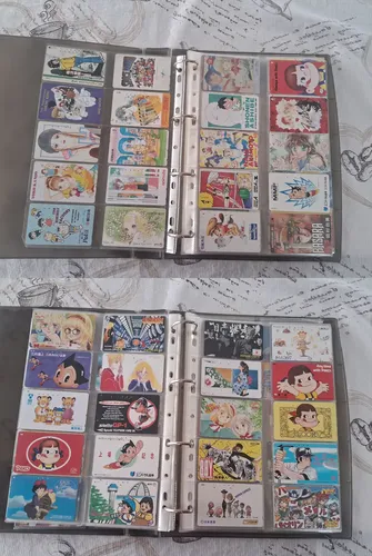 Coleção 268 Cartões Telefônicos Raros De Mangá E Anime Japão