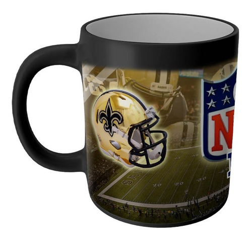 Taza Magica Saints Nueva Orleands Americano Nfl