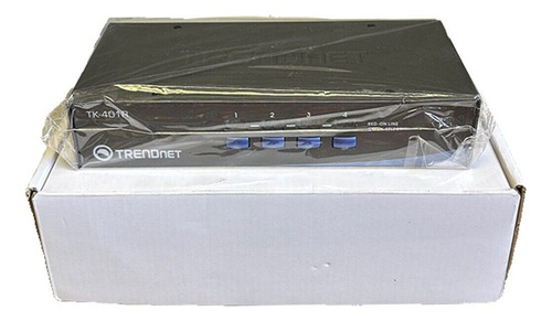 New Trendnet Tk-401r / Tk401r 4-port Rack Mount Kvm Swit Vvm