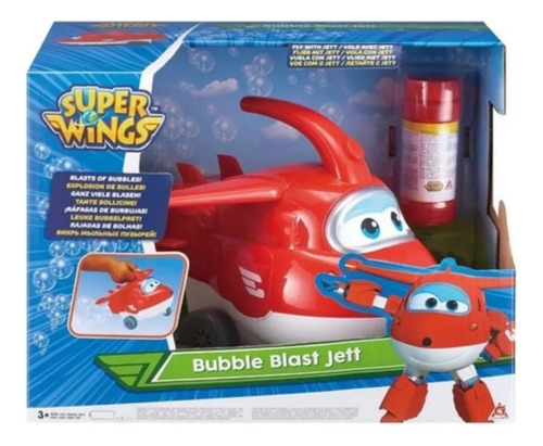 Super Wings Bubble Blast Jett Explosion De Rafagas Burbujas