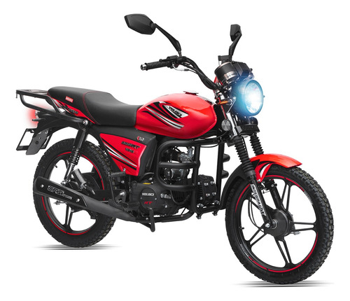 Moto Veloci Deus Rt 125cc Rojo 2023