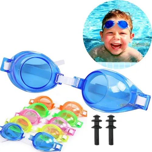 Gafas de nataci n para ni os y protector de orejas azul MercadoLibre