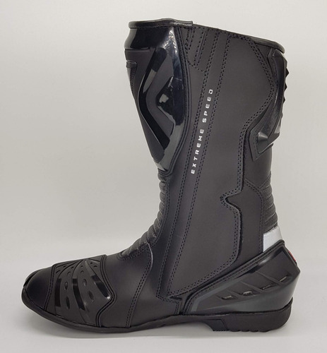 Imagem 8 de 10 de Bota Motociclista Texx Super Tech V2 Couro Esportiva