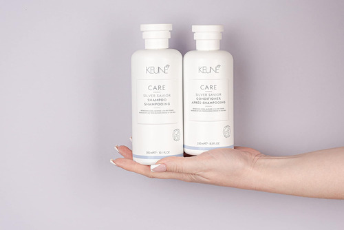 Shampoo Keune Care Silver Saviour, Limpador Tonificante E Il
