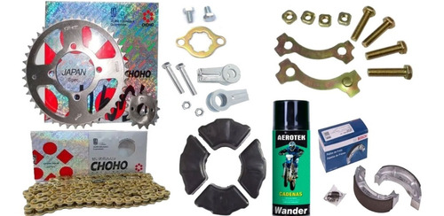 Kit Transmision Completo Choho Ybr 125 Yamaha El Tala