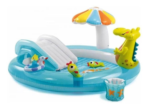 Pileta Playcenter Caiman Inflable Intex #57129