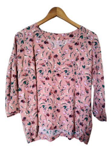 Camisola Rosa Floreada Mujer