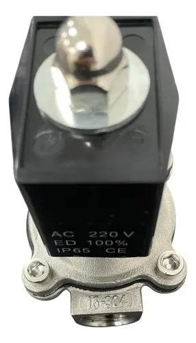 Válvula Solenoide Inox Ø 1/2 N-fechada 220v 2/2 Vias | MercadoLivre