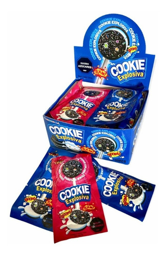 Cookie Con Polvitos Explosivos Caja De 300g Y 30u