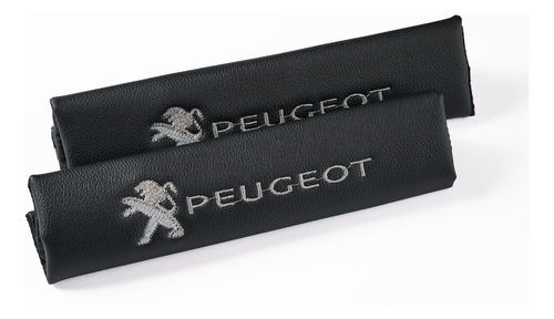 Protectores Cubre Cinto Cinturones Con Logo Peugeot Bordado