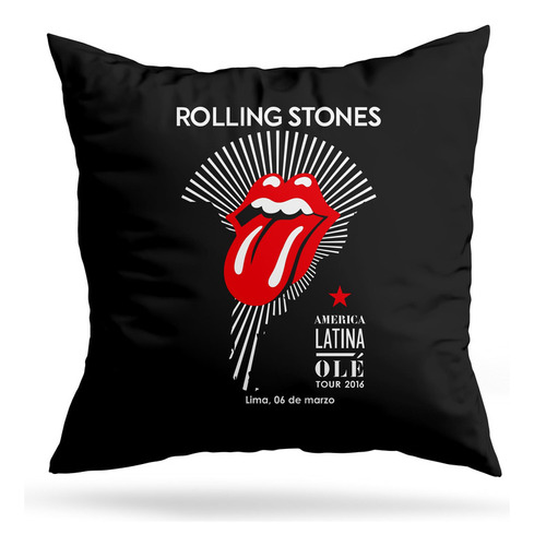 Cojin Deco The Rolling Stones (d1254 Boleto.store)